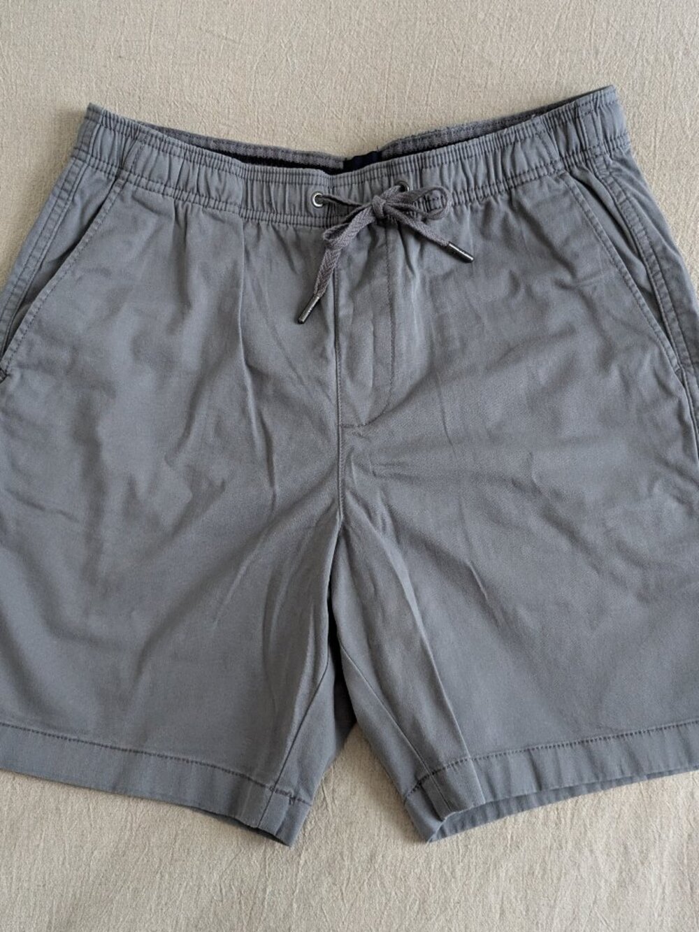🩳 GAP Men's Easy Shorts - Size S - Gray - Cotton Blend NWOT